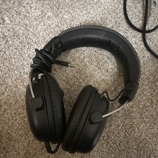 HyperX Cloud Wired Over-Ear Headset 3.5mm Boom Mic Black/Silver 3ft picture