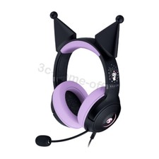 Razer x Sanrio Kuromi Kraken V2 Wired Headset Headphone Limited Edition picture