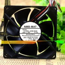 1pc NMB 3110KL-05W-B49 8025 8cm 24V 0.13A 3-wire Inverter Cooling Fan picture
