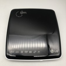 LG GP08LU11 External Super Multi DVD Rewriter Slim Drive UNTESTED W/out adapter picture