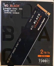 WD_BLACK SN850X 2TB NVMe M.2 2280 PCIe Gen4 SSD 7300MB/s WDS200T2X0E-00BCA0 picture
