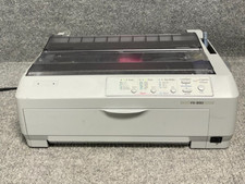 Epson FX-890 Impact Printer USB Ethernet 120V Used picture