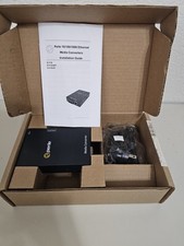 Perle Gigabit Ethernet Media Converter S-1110-SFP 10/100/1000 W/ Power Supply picture