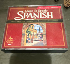 The Learning Company Learn To Speak Spanish v6.0 CD Windows Standard 1 Device picture