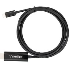 VisionTek 901219 USB-C to H-DMI 2.0 2M 6.6ft Active Cable M/M 4K Thunderbolt picture