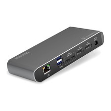 Plugable Thunderbolt 3 Docking Station Dual 4K Laptop TBT3-UDC1 OPEN BOX TESTED picture