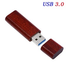 Wooden USB 3.0 Flash Drives 128GB 64GB Free Custom Logo High Speed Memory Stick picture