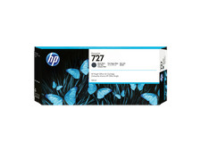 HP 727 300-ml Matte Black DesignJet Ink Cartridge, C1Q12A picture