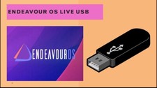 EndeavourOS Ganymede Neo 2026 USB Flash Drive 64bit Live Install Bootable Linux picture