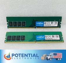 USED - Crucial 8GB (1x8GB) DDR4-2666 UDIMM 288-Pin Desktop Memory RAM picture
