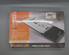 Wireless Lan 108mps card bus adapter LEVEL ONE New old stock WPC-0300 picture