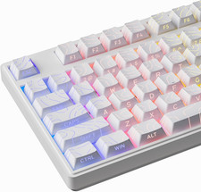 87 Pbt Keycaps, Anime Keycap Set, MXD Technology (Anti-Sink, Anti-Scratch, An... picture
