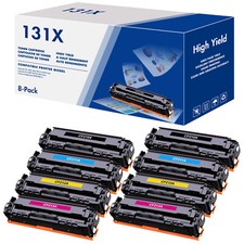 8PK CF210X Toner Cartridge Compatible With HP 131X LaserJet MFP M276n M276nw picture