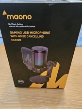 Maono Black Gaming USB Microphone With Noise Cancelling DGM20 Series picture