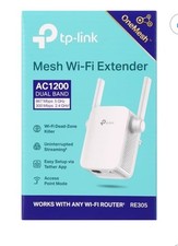 TP-LINK RE305 AC1200 Mesh WiFi Dual Band Wireless Range Extender NEW picture