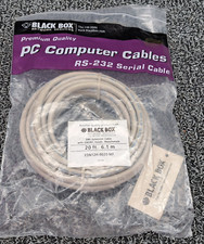 Black Box EDN12H-0020-MF. /  RS-232 Serial, DB9 Extension Cable picture
