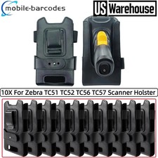 10X For Zebra TC51 TC52 TC56 TC57 Scanner Holster W/ Belt Clip SG-TC51-HLSTR1-01 picture