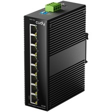 ** NEW Cudy 8-Port Industrial Switch | Gigabit Ethernet | DIN-Rail | IP40 picture