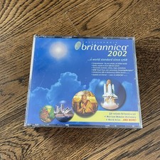 Encyclopedia Britannica 2002 Deluxe Edition CD Windows Version Brand New Sealed picture