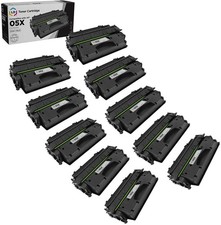 LD Compatible HP CE505X / 05X 10pk HY BLK Toners for P2055d/P2055dn/P2055X picture