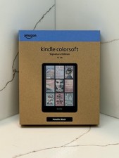 Kindle Colorsoft Signature Edition 32GB Metallic Black E-Reader Open Box Unused picture