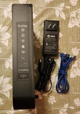 Arris Frontier ethernet Gateway Wi-Fi modem router NVG468MQ with adapter picture
