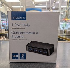 Insignia NS-PCH5431-C 4-Port USB 3.0 Hub with Power Supply picture