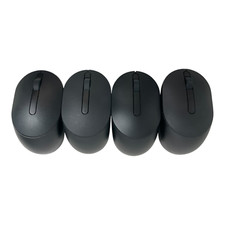 Lot of 4 Dell MS3121Wt Wireless  Computer Mouse Black - NO Dongle picture