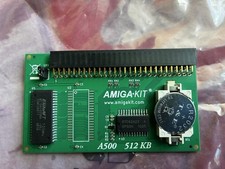 A500 512KB RAM Memory Card with (Built-In) Real Time Clock - New by Amiga-Kit picture