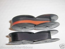 2 Pk Black and Red Smith Corona Sterling Silent (2 Ribbon Combo Pk) picture