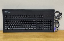 Dell AT101W Rare Black Edition Keyboard - Alps SKCM Black - Tested Working Nice picture