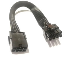 PCI-E Pcie Graphics Video Display Card GPU 8Pin Female to 8P 6+2 Pin Male Power picture