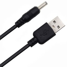 USB DC Charging Charger Cable For Mach Speed Trio Stealth G2 Elite 10.1