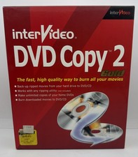 InterVideo DVD Copy 2 Gold (PC, 2001) New Sealed Big Box - Vintage Software NOS picture