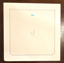 Ubiquiti UniFi6 U6-Enterprise-IW In-Wall WiFi AP 4-Port 2.5GbE White picture