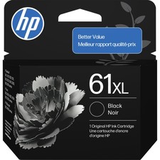 HP 61XL Black Original Ink Cartridge, High Yield, Compatible with HP Deskjet picture