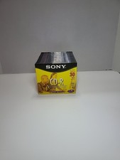 SONY 30 Pack  CD-R 80 Minutes 700MB in Slim Jewel Cases High Speed Unused picture