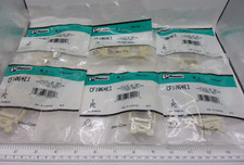 (LOT OF 6) PANDUIT, CF1064EI Mini-Com Frame 4-Port Ivory, 1669A picture