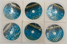 Lot of 6 Middle School Advantage 2001 CD-ROM Encore Education NEW Unused picture