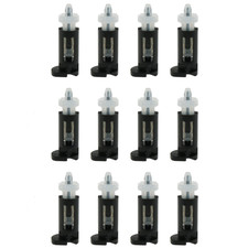 12PCS Heatsink CPU Pin Mounting Plastic Pins Push Screw for Intel LGA Socket 775 picture