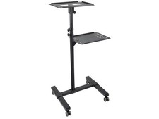 StarTech-New-ADJPROJCART _ STARTECH PROJECTOR AND LAPTOP STAND CART MO picture