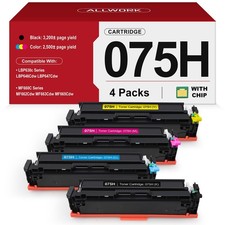 Canon 075H 075 High Capacity Toner Cartridge Set Compatible Replacement picture