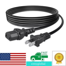 2 Prong AC Power Cord Cable US Plug For Sony PS4 Pro PlayStation 4 Pro Xbox One picture
