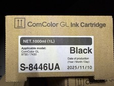 ComColor GL Ink Black Genuine S-8446UA for Riso Comcolor GL 9730 / 7430 picture