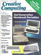 Creative Computing Magazine, March 1985 picture