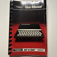 Vintage 1982 Timex Sinclair 1000 User Manual Personal Computer Guide Coding Tool picture