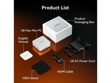 Mini PC A8 MAX AMD Ryzen 7 8745HS 16GB DDR5 1TB SSD AMD Radeon 780M GEEKOM picture
