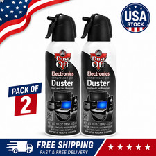 Falcon Dust-Off Compressed Gas Electronics Duster 10 oz - 2 Pack picture