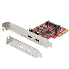 StarTech.com 2-Port USB 3.2 Gen 2x1 (10Gbps) PCIe Card - USB-C SuperSpeed PCI... picture