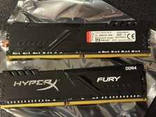 Kingston HyperX Fury 32GB 2x16GB DDR4 RAM 2666MHz HX426C16FB3K2/32 picture
